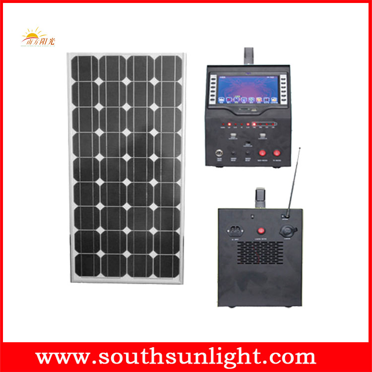 50W逆控一体式太阳能发电系统 （带市电充电）