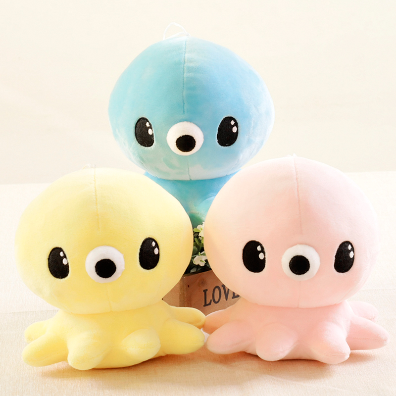 Lovely Octopus cloth dolls toy for claw machine