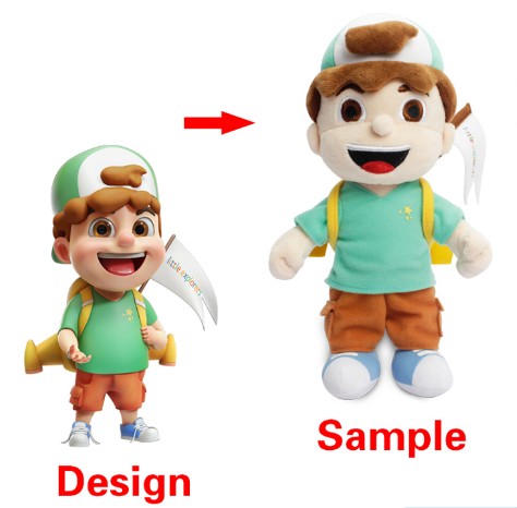 Custom enterprise mascot plush toys