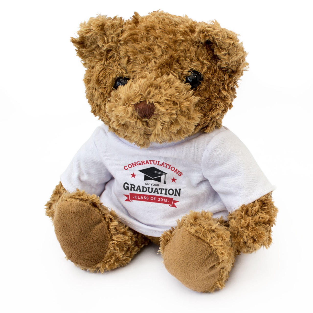 Plush graduation teddy bear