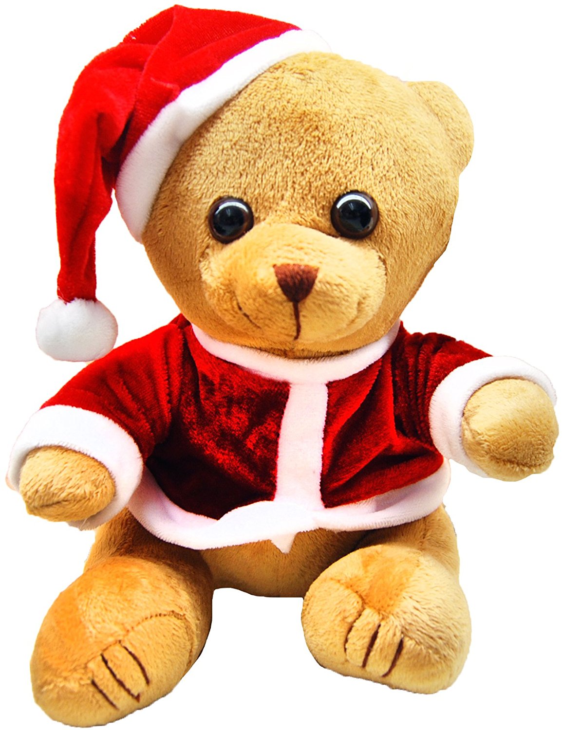 Custom christmas teddy bear plush toy