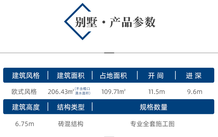 别墅参数
