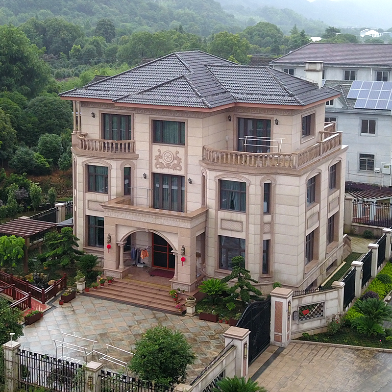 新中式新农村三层洋房自建房设计图纸乡村新款楼房小别墅房子真房